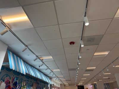 Commercial Lighting Installation Project